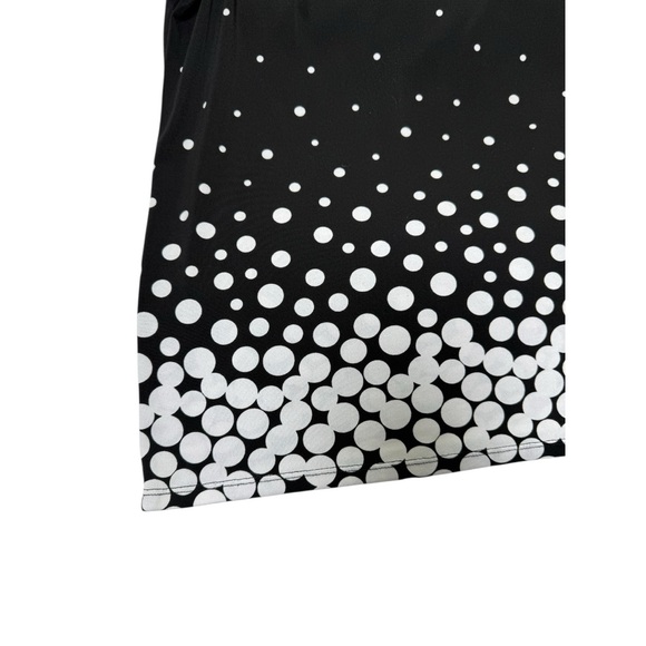 Croft & Barrow Black and White Top Size Small - Picture 3 of 6